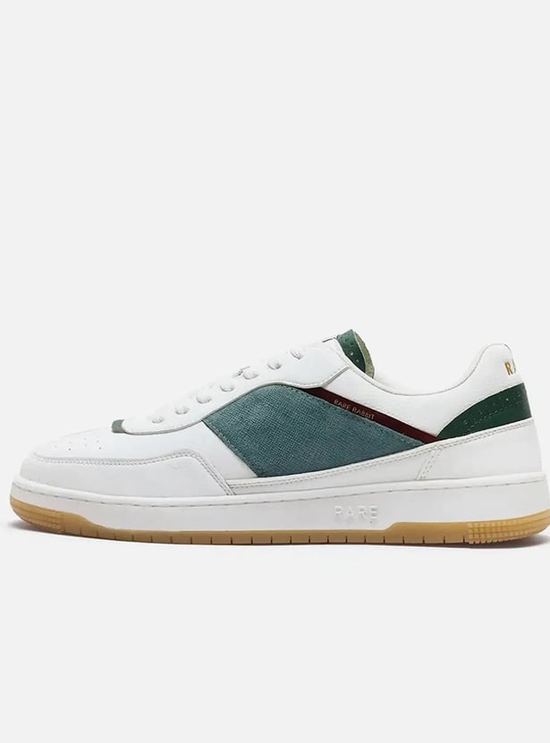 RARE RABBIT Solid Lace-Up Shoes