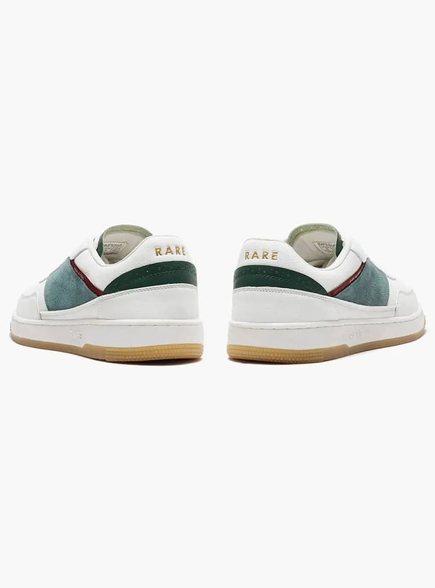 RARE RABBIT Solid Lace-Up Shoes
