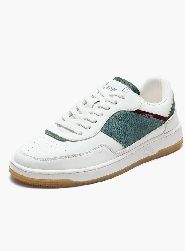 RARE RABBIT Solid Lace-Up Shoes