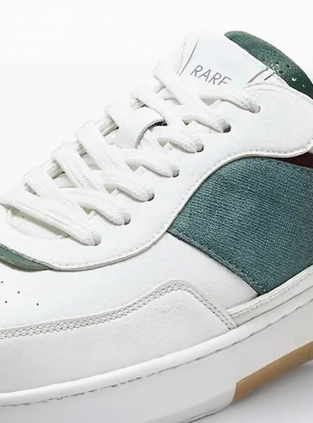 RARE RABBIT Solid Lace-Up Shoes