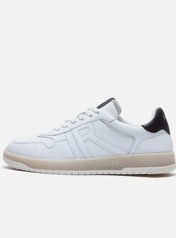 RARE RABBIT Solid Lace-Up Shoes