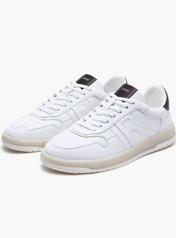 RARE RABBIT Solid Lace-Up Shoes