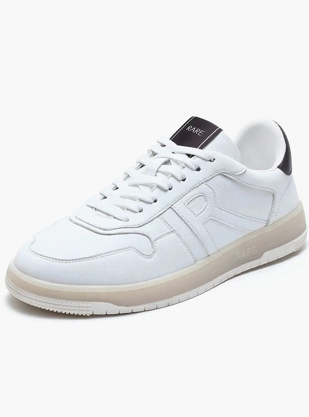 RARE RABBIT Solid Lace-Up Shoes