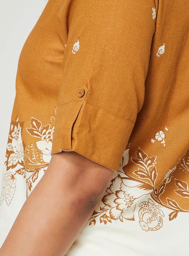 COLOUR ME Floral Print Top