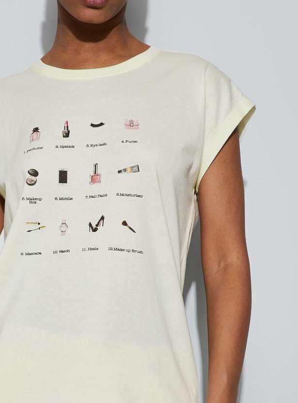 GINGER Printed Lounge T-shirt