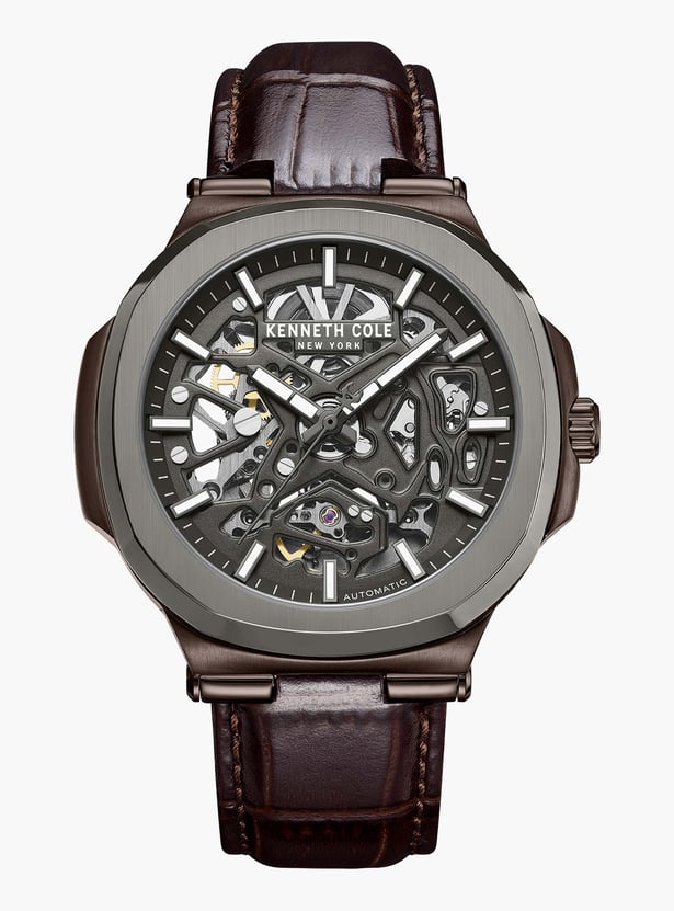 KENNETH COLE Skeleton Analog Watch - NTKCWGX0080503MN
