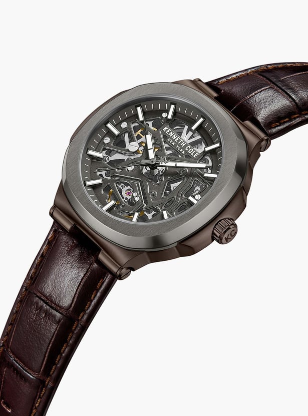 KENNETH COLE Skeleton Analog Watch - NTKCWGX0080503MN