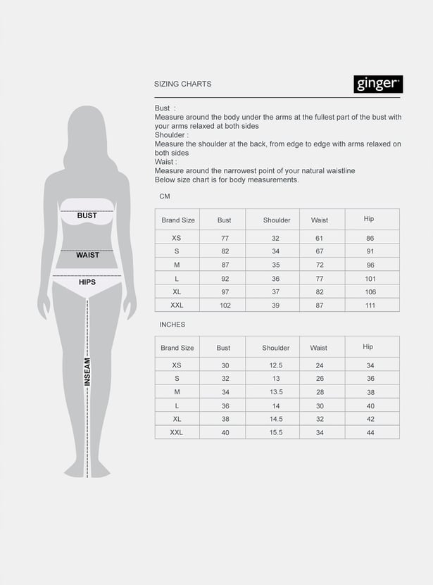 GINGER Solid Regular Fit Shirt