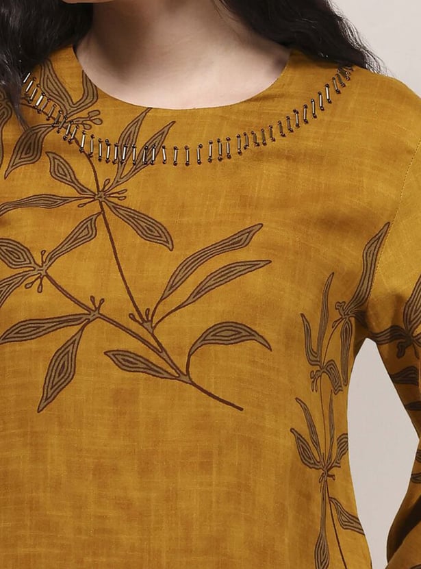 BIBA Printed A-line Kurta Set