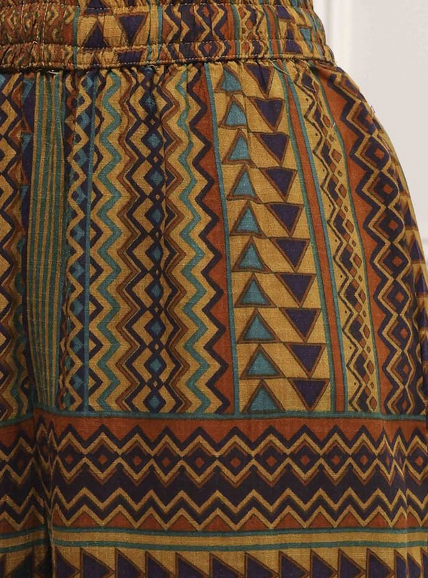 BIBA Printed A-line Kurta Set