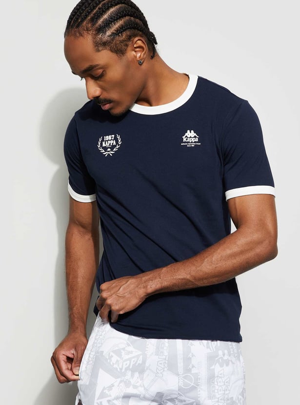 KAPPA Printed Crew Neck T-shirt