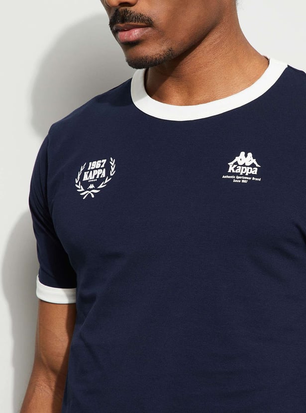 KAPPA Printed Crew Neck T-shirt