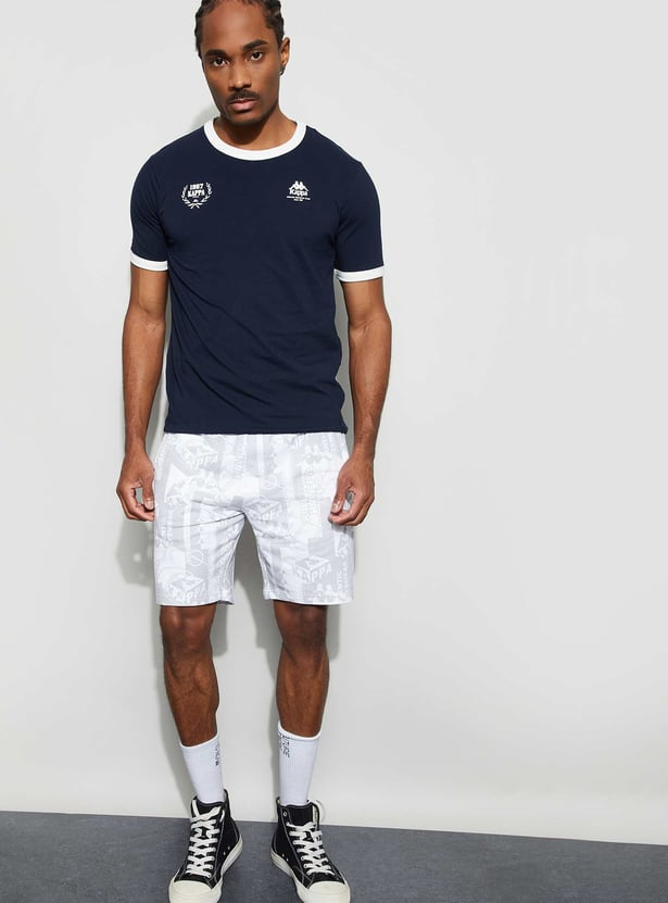 KAPPA Printed Crew Neck T-shirt