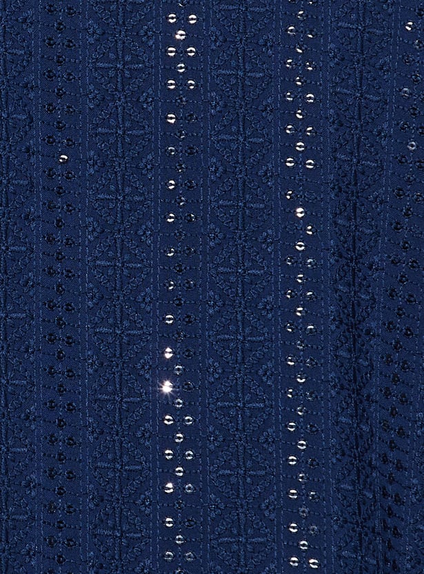 MELANGE Embroidered Straight Kurta