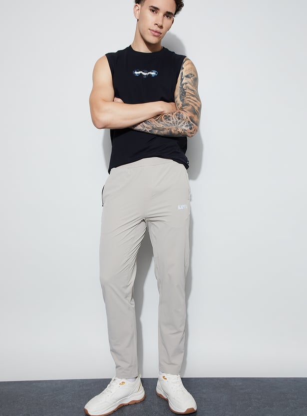 KAPPA Solid Regular Track Pants