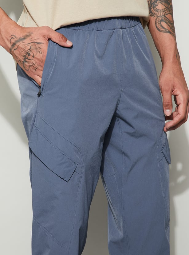 KAPPA Solid Regular Fit Track Pants