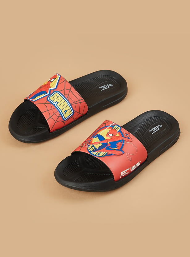 FAME FOREVER Boys Spider-Man Sliders