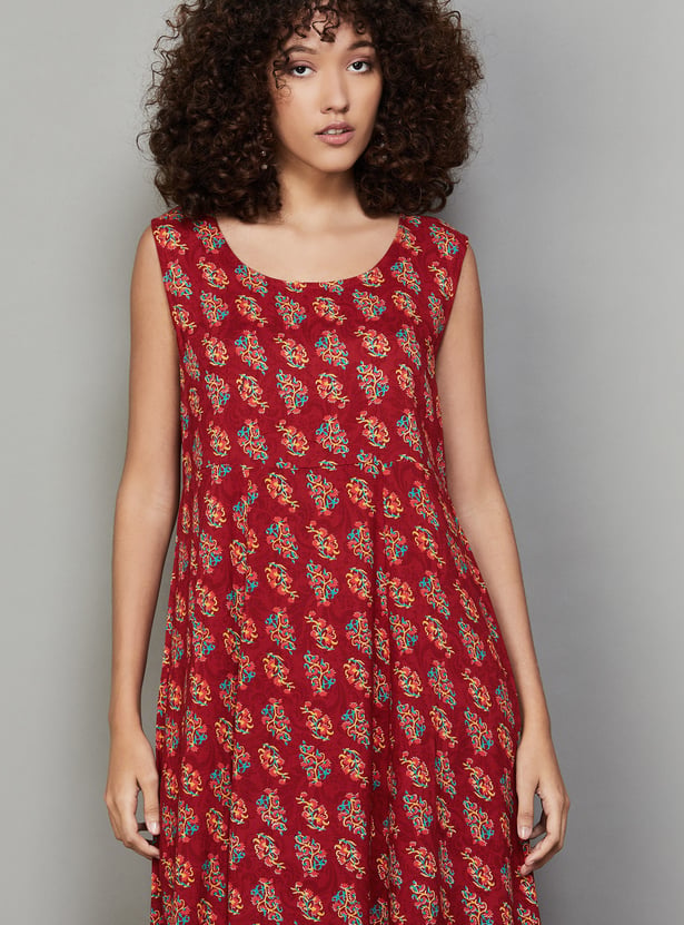 JUNIPER Embroidered Layered Anarkali Kurta Set
