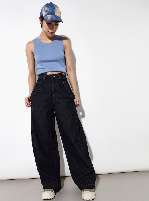 ONLY Solid Slouchy Fit Jeans