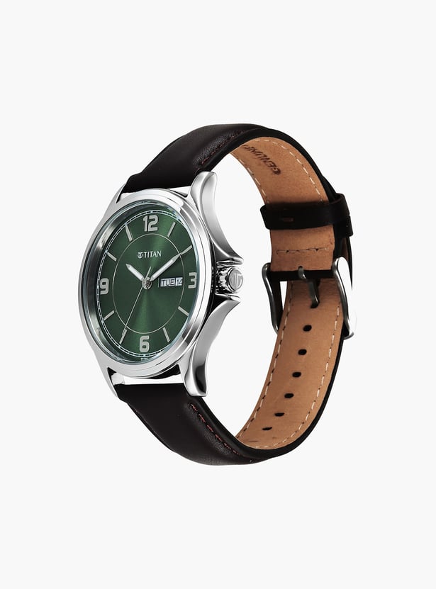Buy TITAN Neo Arabic Analog Watch - 1870SL12 from Titan at just INR 4495.0