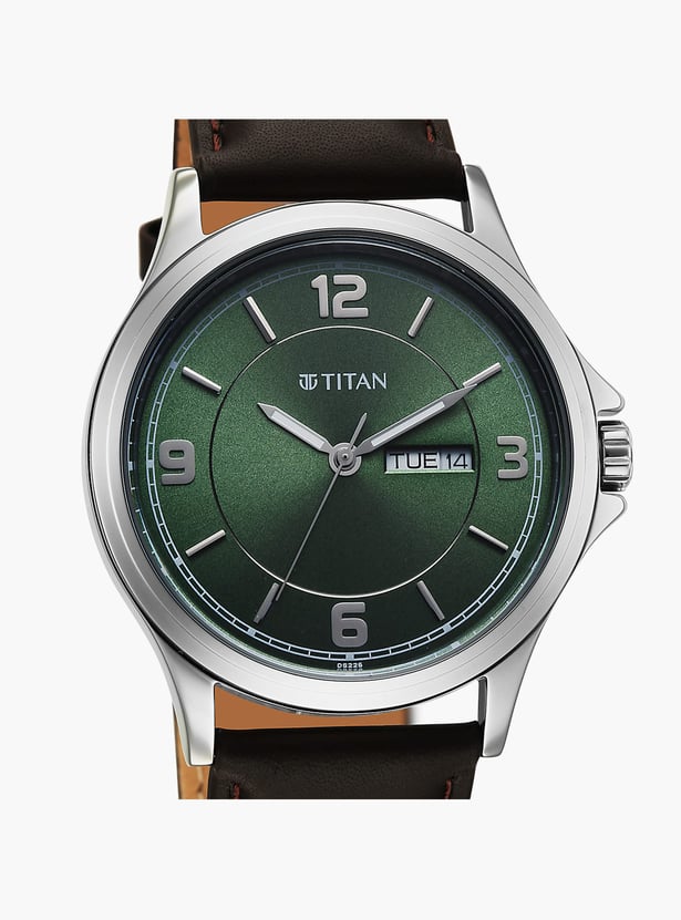 Buy TITAN Neo Arabic Analog Watch - 1870SL12 from Titan at just INR 4495.0