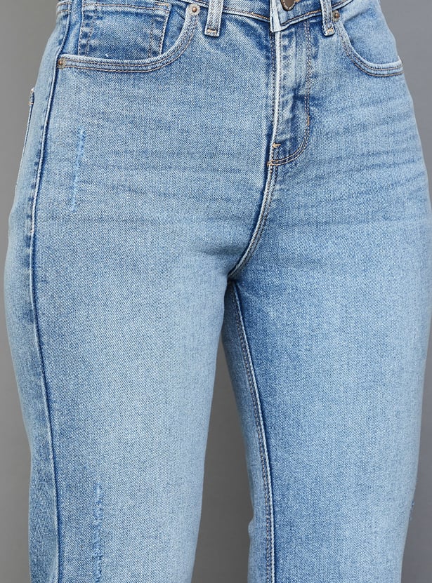 XPOSE Washed Bootcut Jeans