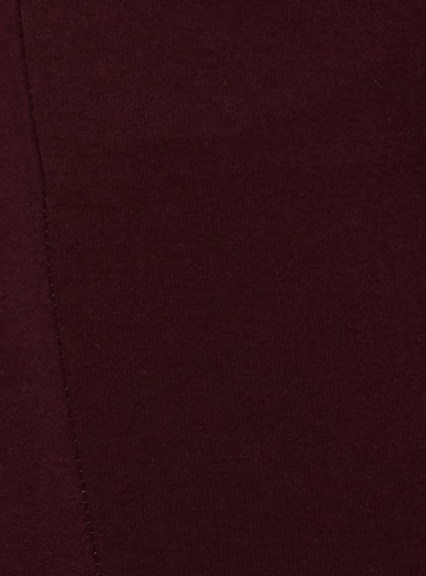 XPOSE Solid High-Rise Trousers