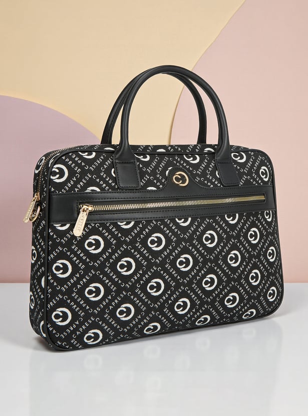 CAPRESE Florida Printed Laptop Bag
