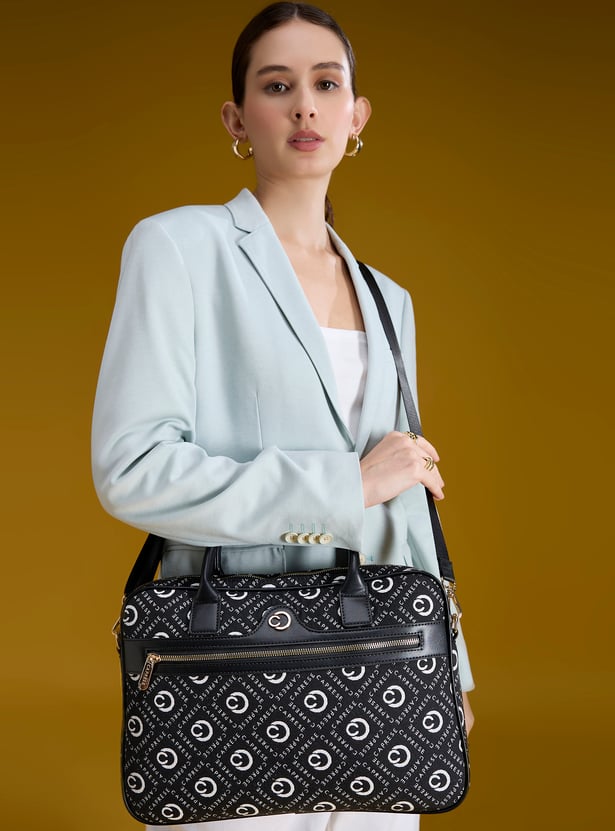 CAPRESE Florida Printed Laptop Bag