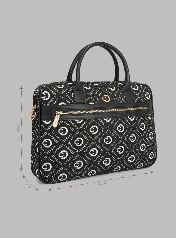 CAPRESE Florida Printed Laptop Bag