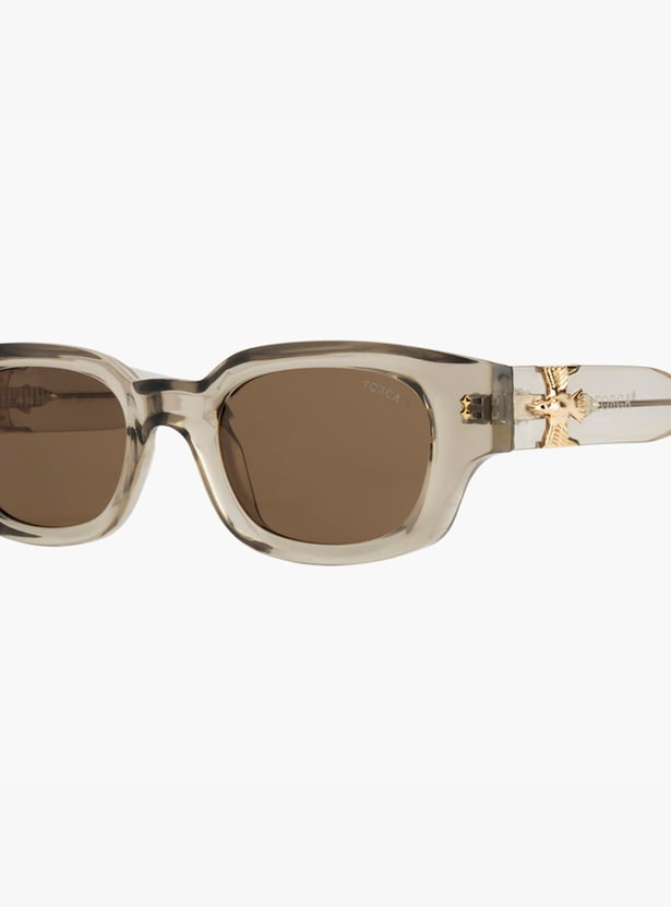 FORCA Polarized Rectangle Sunglasses - FR-SQ-1235-C03