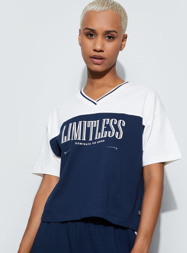 KAPPA Colourblocked T-shirt