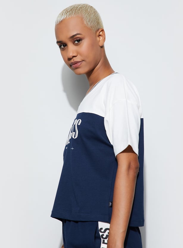 KAPPA Colourblocked T-shirt