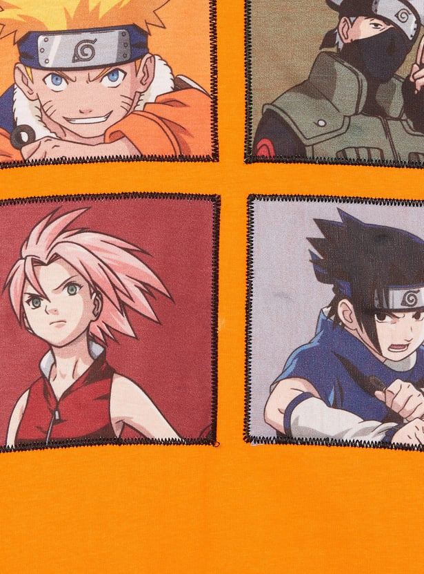 KIDSVILLE Boys Naruto Print T-shirt