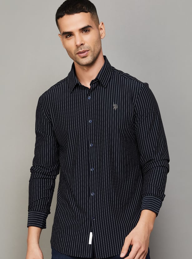US POLO ASSN Striped Regular Fit Shirt