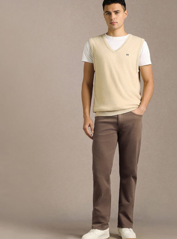 LP JEANS Solid Regular Straight Jeans