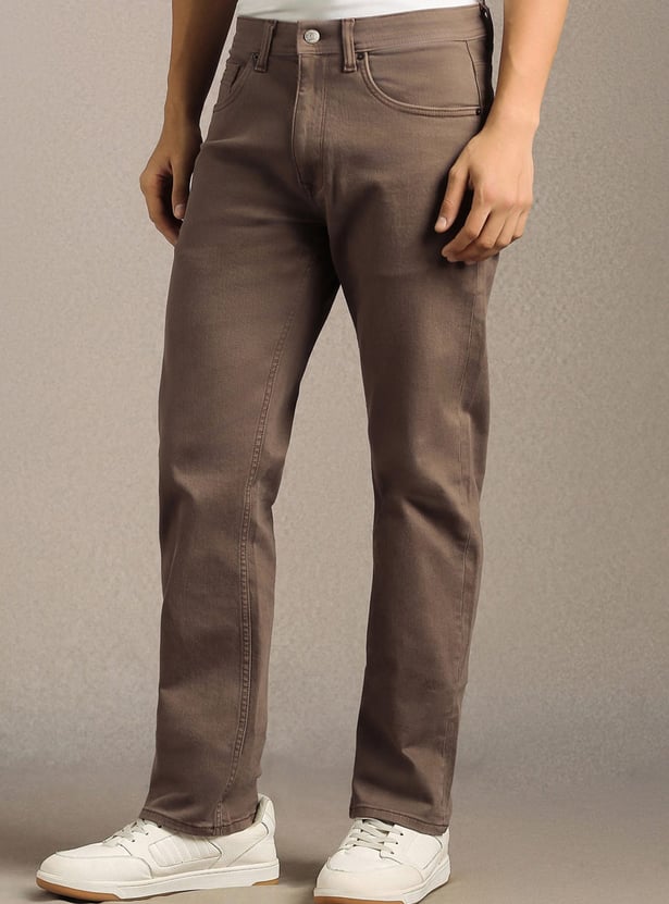 LP JEANS Solid Regular Straight Jeans
