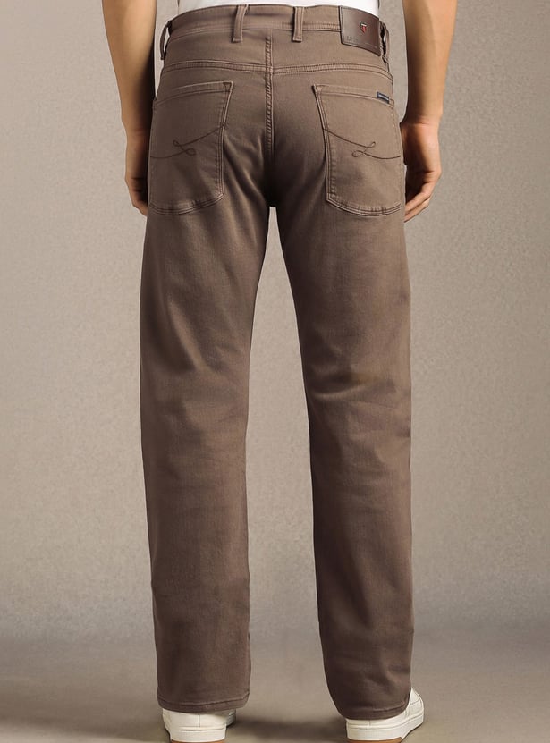 LP JEANS Solid Regular Straight Jeans