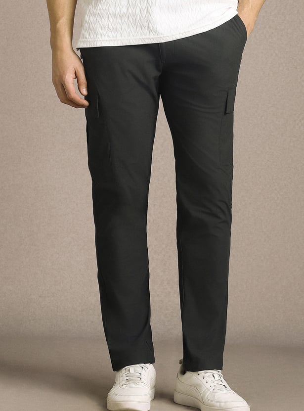 LP SPORT Solid Slim Tapered Cargos