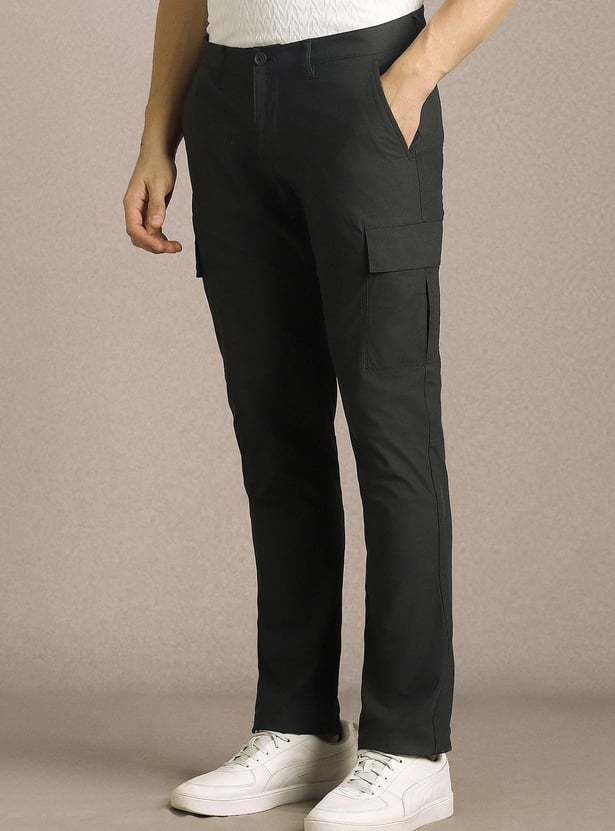 LP SPORT Solid Slim Tapered Cargos