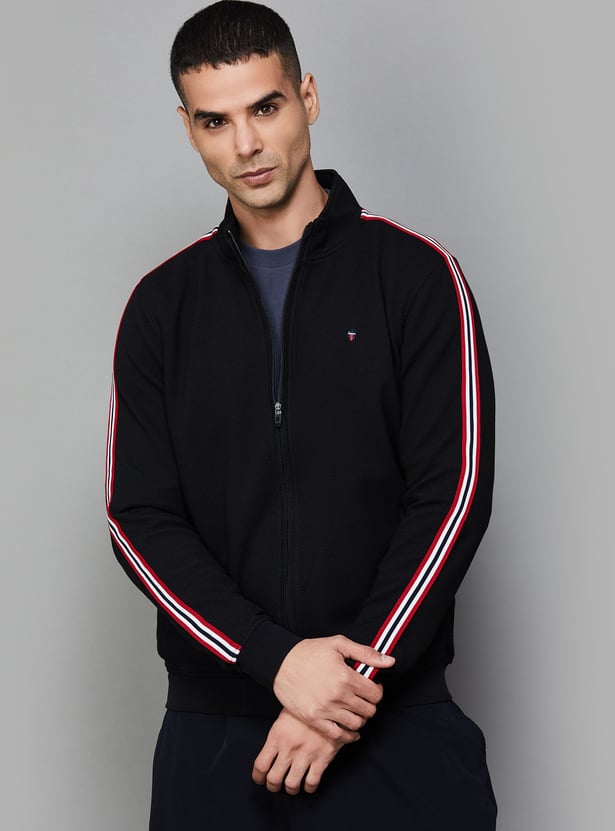 LP SPORT Textured Zip-Through Sweatshirt