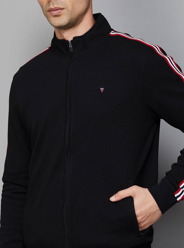 LP SPORT Textured Zip-Through Sweatshirt