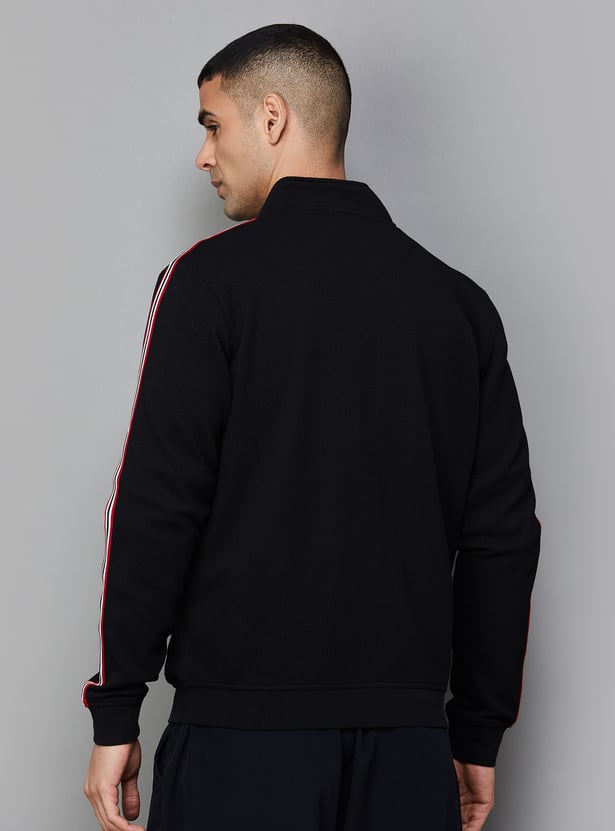 LP SPORT Textured Zip-Through Sweatshirt