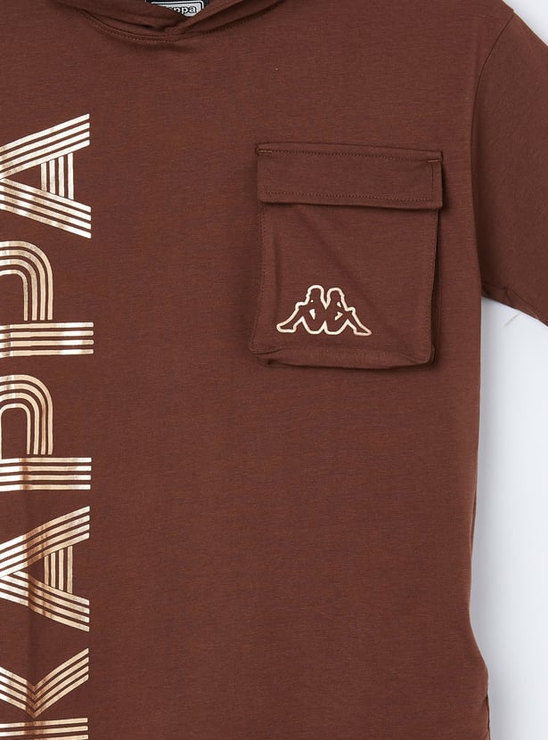 KAPPA Boys Brand Print T-shirt