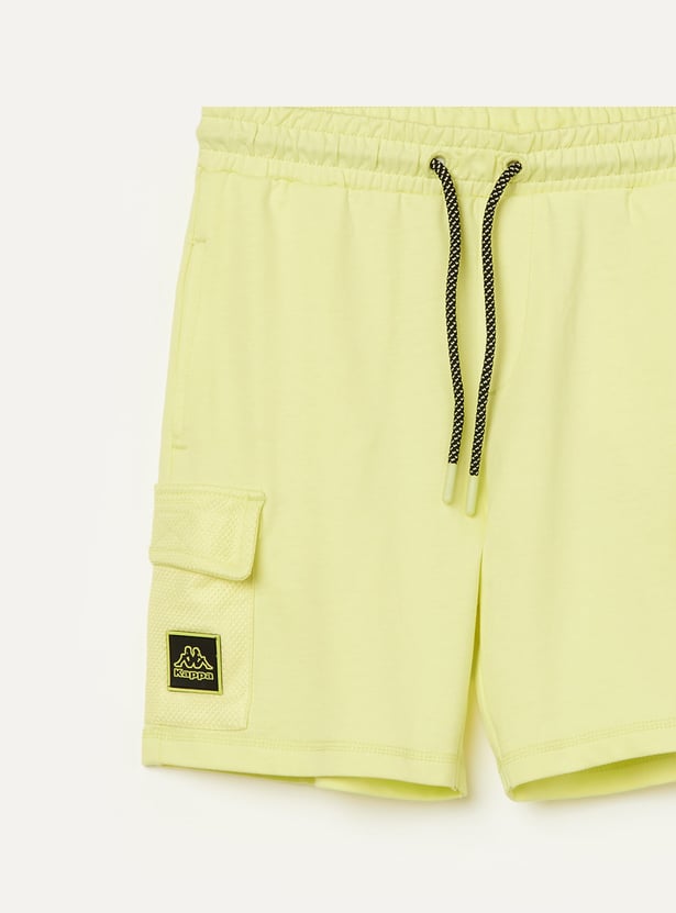 KAPPA Boys Solid Cargo Shorts