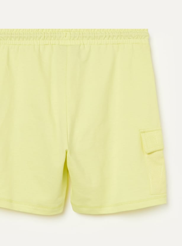 KAPPA Boys Solid Cargo Shorts