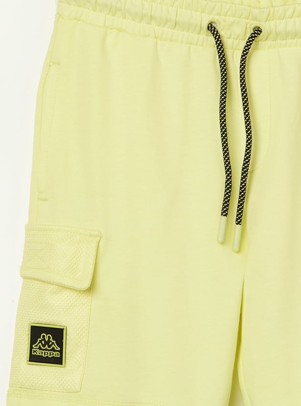 KAPPA Boys Solid Cargo Shorts