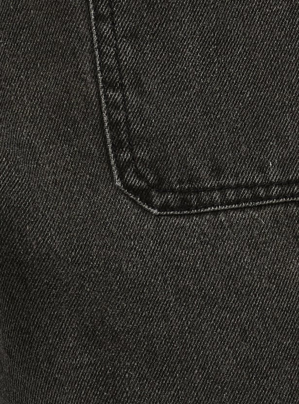 FAME FOREVER Boys Washed Cargo Jeans