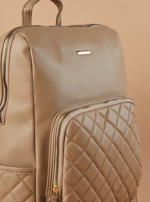 GINGER Quilted Backpack