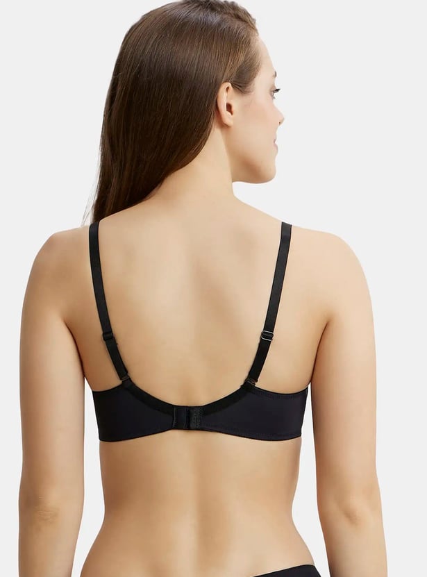 JOCKEY Solid Padded Non-Wired Balconette Bra